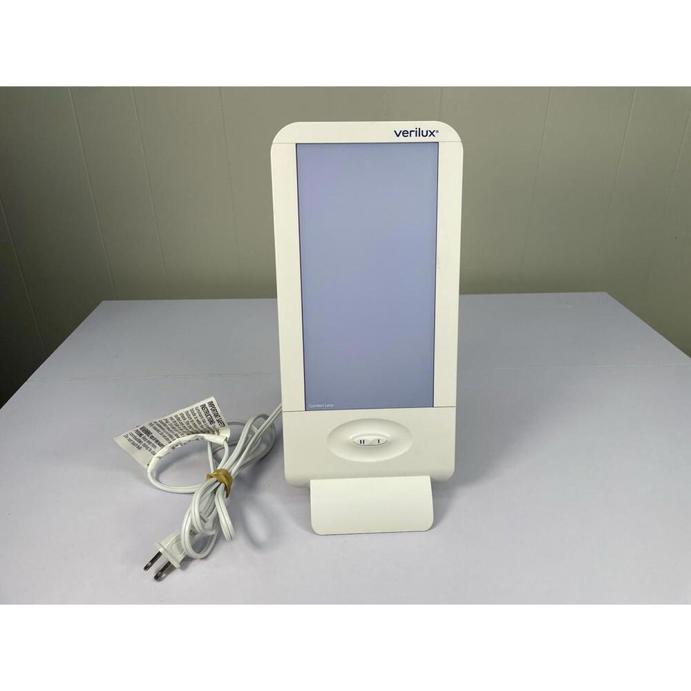 Verilux HappyLight VT20 Light Therapy Lamp SAD Light Desk Table Tested